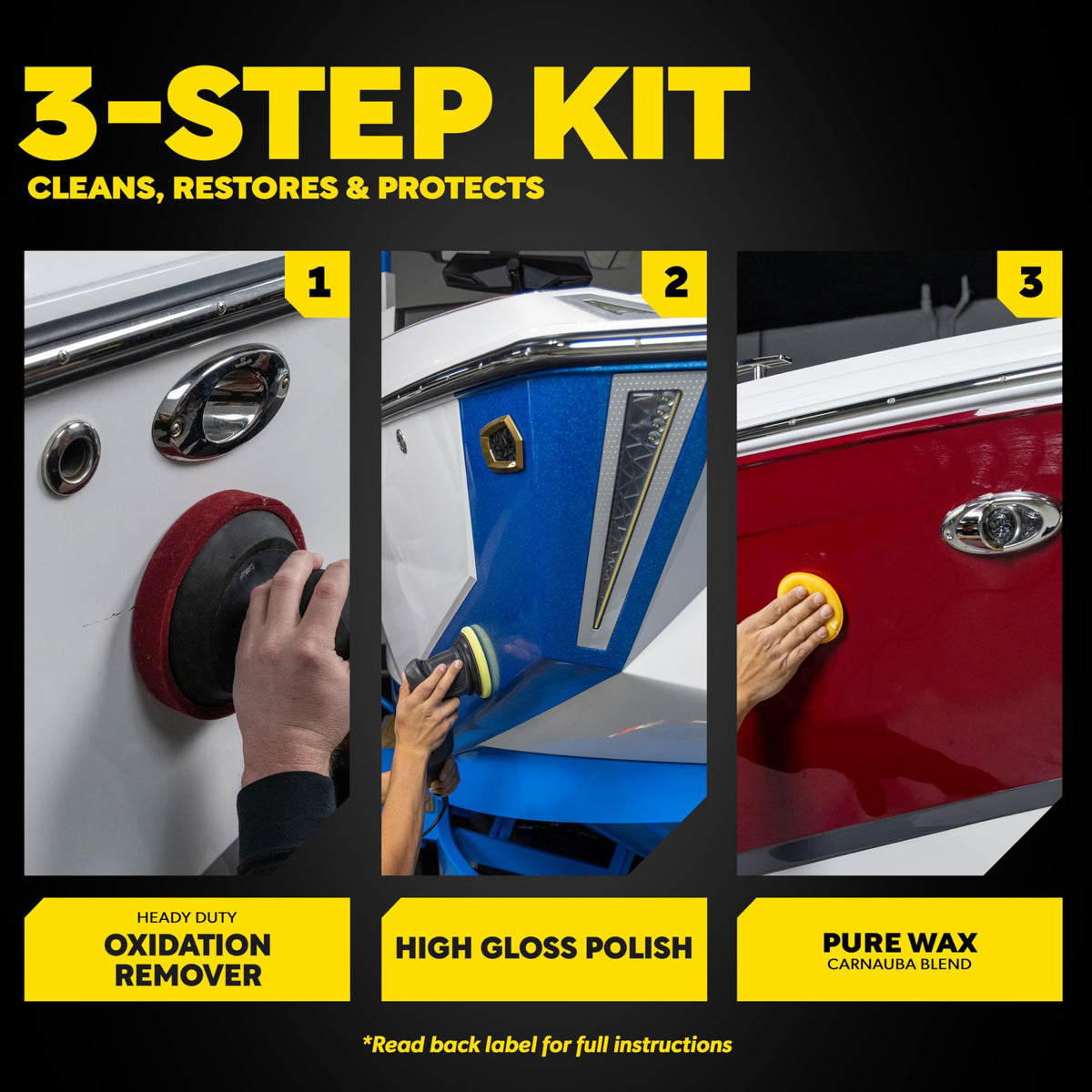 Meguiar's M-4965 Fibreglass Oxidation Removal Kit