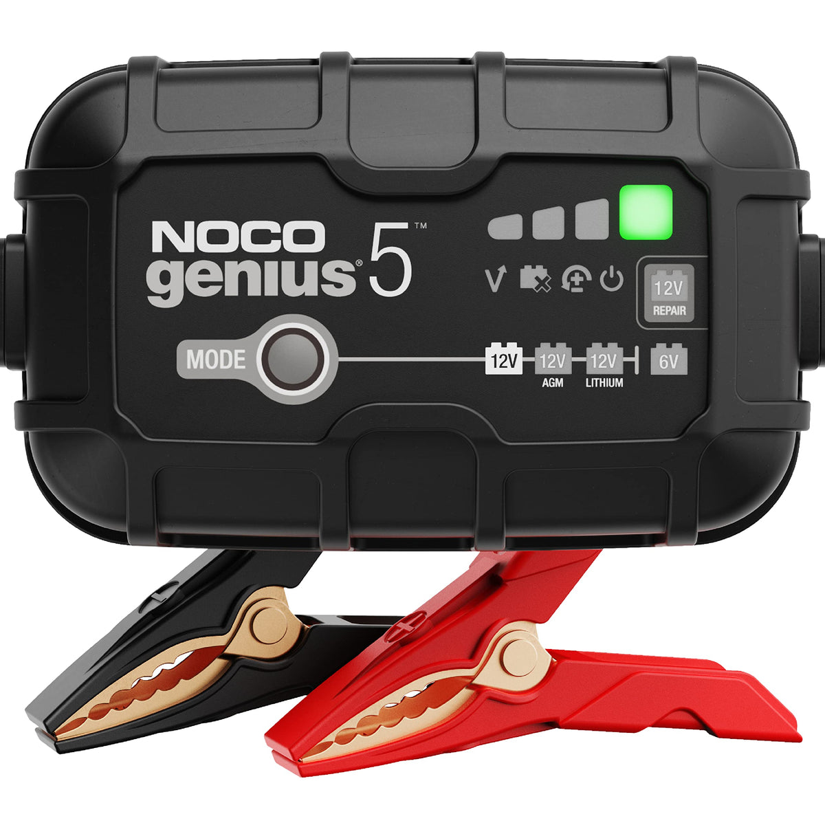 NOCO GENIUS5 5A 6V/12V Smart Battery Charger & Maintainer
