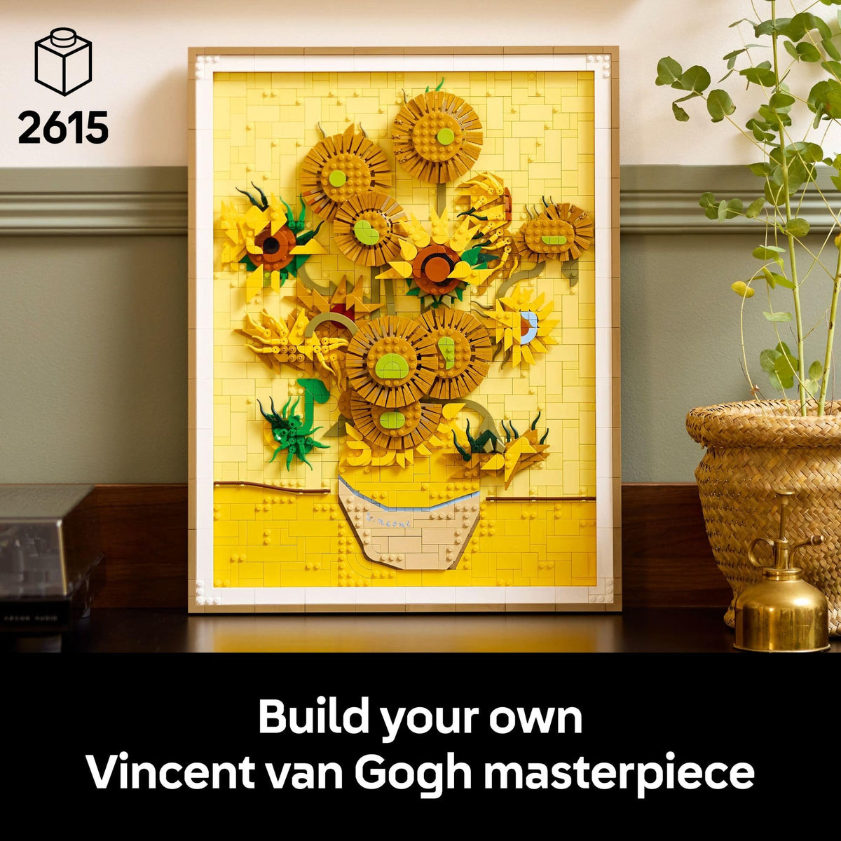 LEGO Art Vincent Van Gogh Sunflowers Building Set, 31215