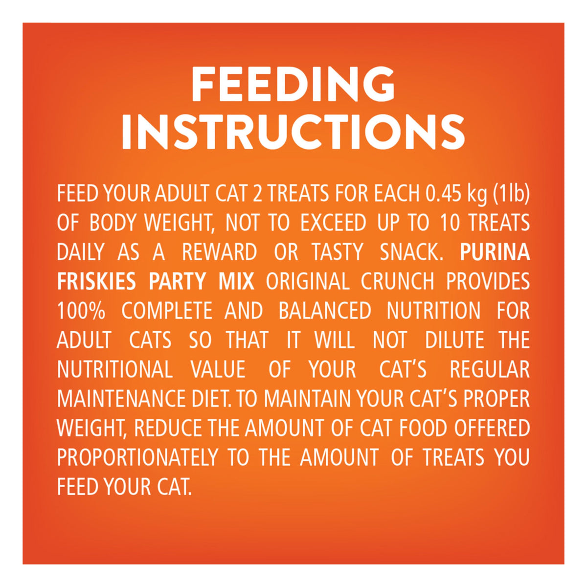 Friskies Party Mix Cat Treats, Original Crunch Chicken, 3 x 510 g