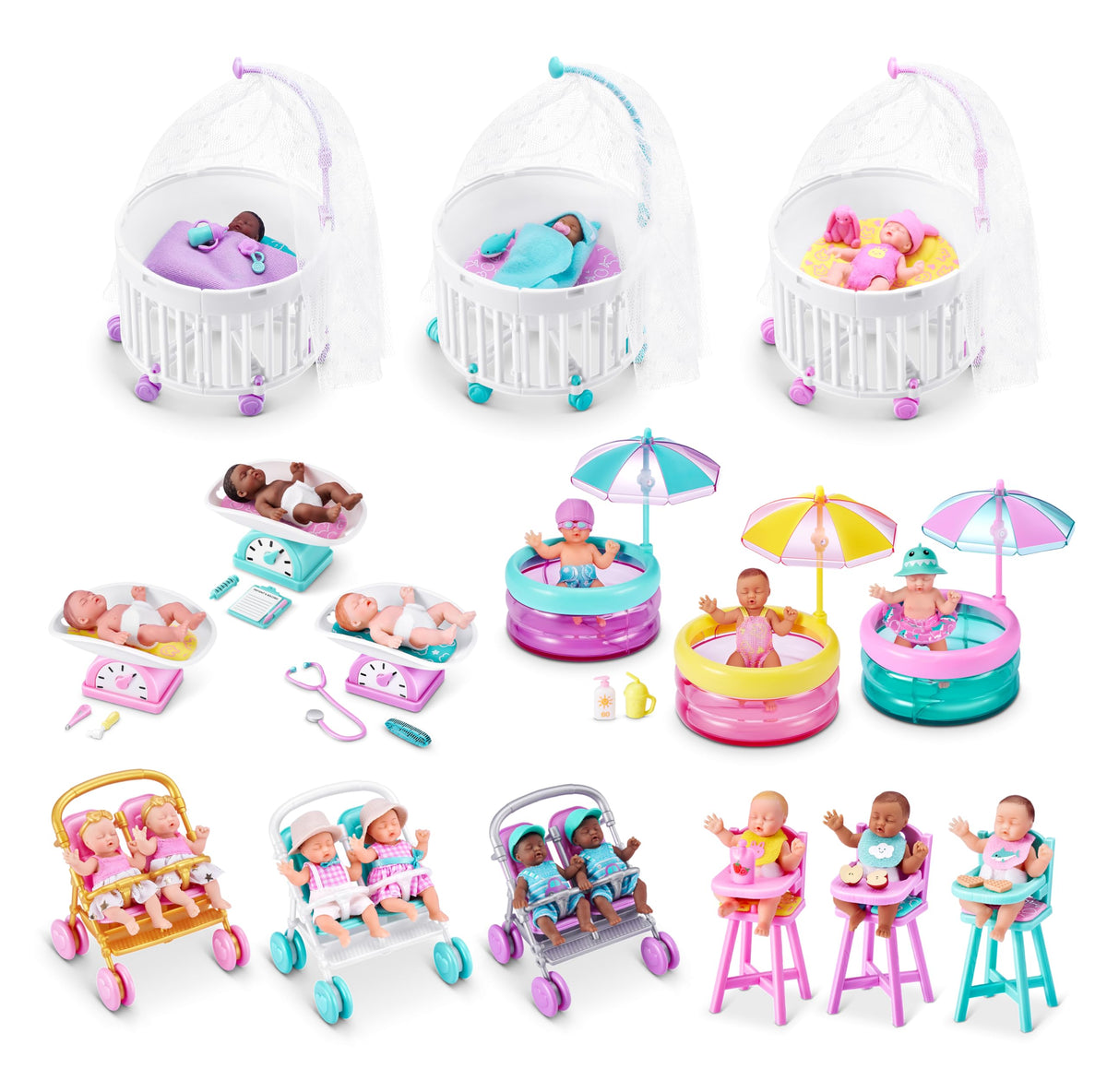 ZURU 5 Surprise My Mini Baby Series 2, 2 Pack