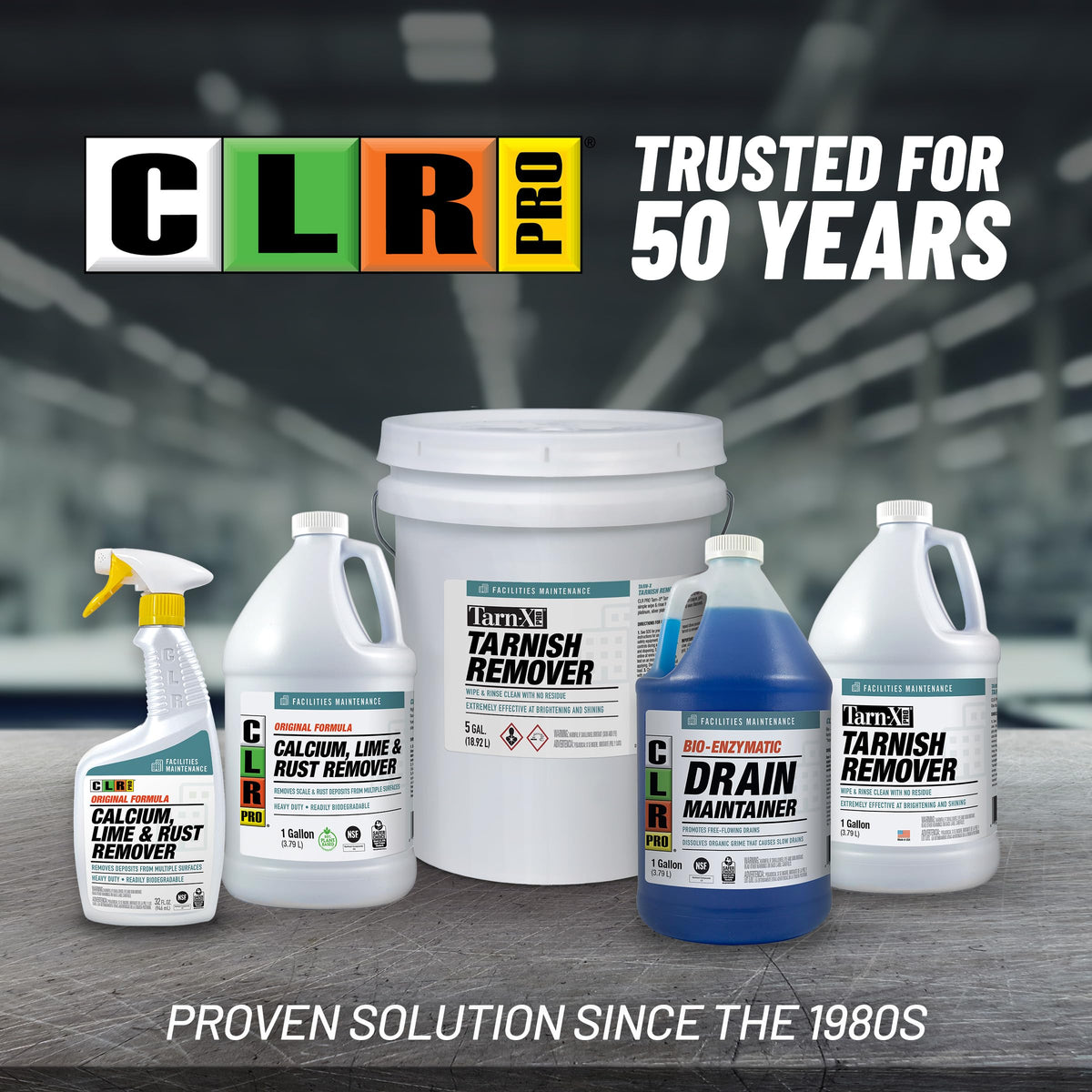 CLR Pro CL-4PRO Calcium, Lime and Rust Remover, 1 Gallon
