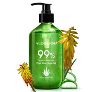 Aloderma Organic Aloe Vera Gel, 10.6 oz