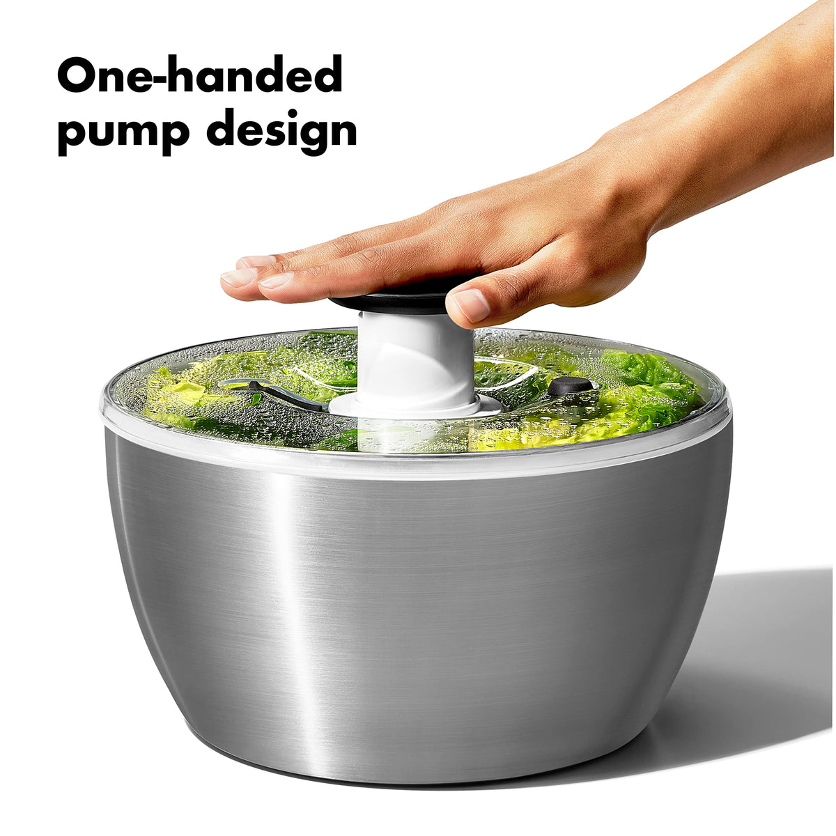 OXO Good Grips Steel Salad Spinner
