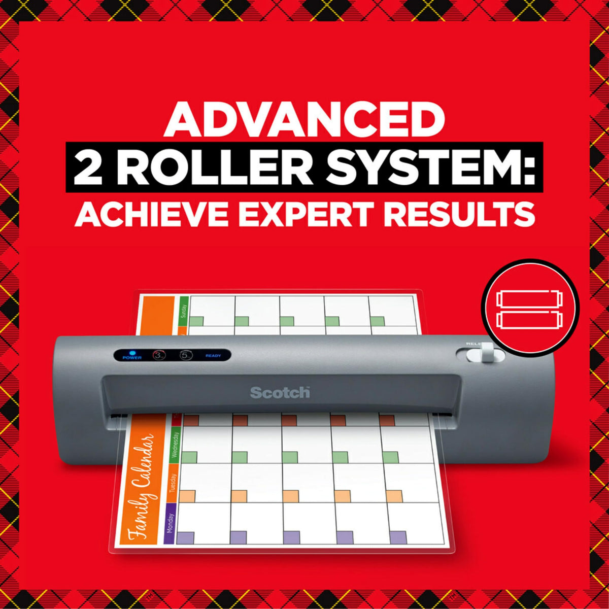 Scotch Thermal Laminator, 2 Roller (TL901X)