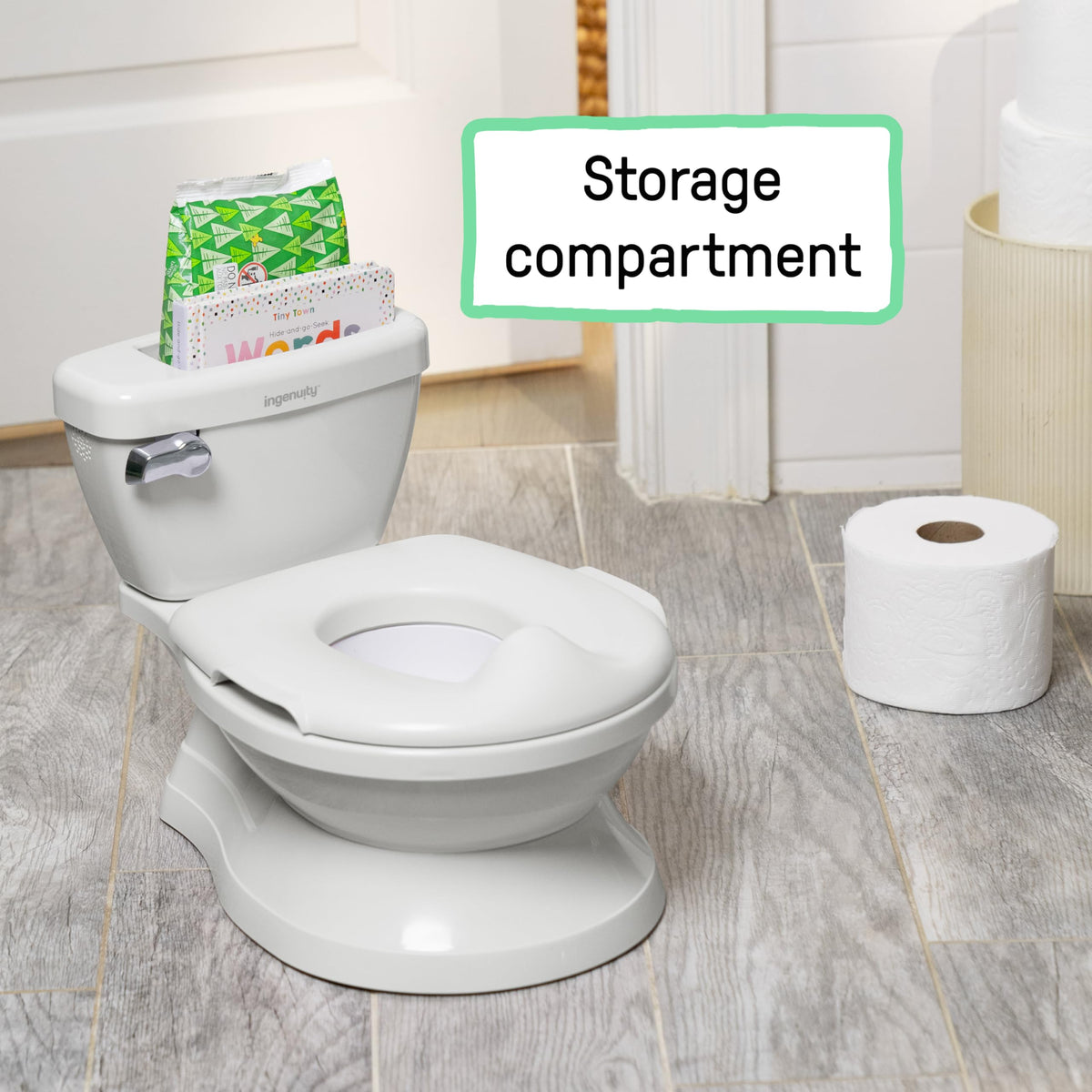Summer by Ingenuity My Size Potty Pro, White