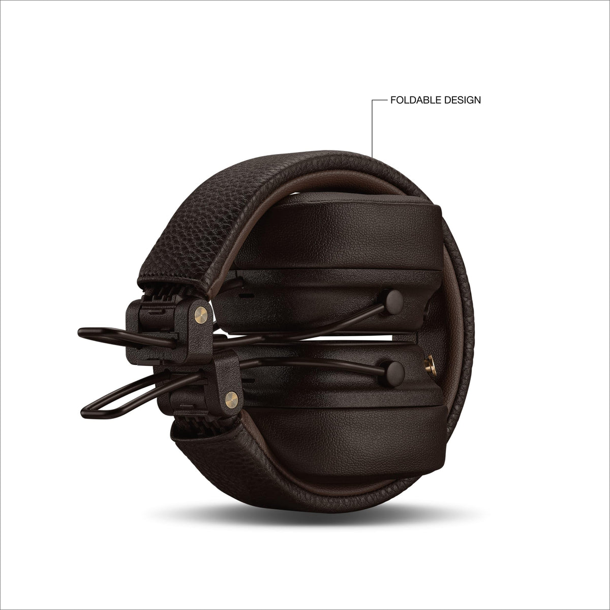 Marshall Major V Wireless On-Ear Headphones, Brown