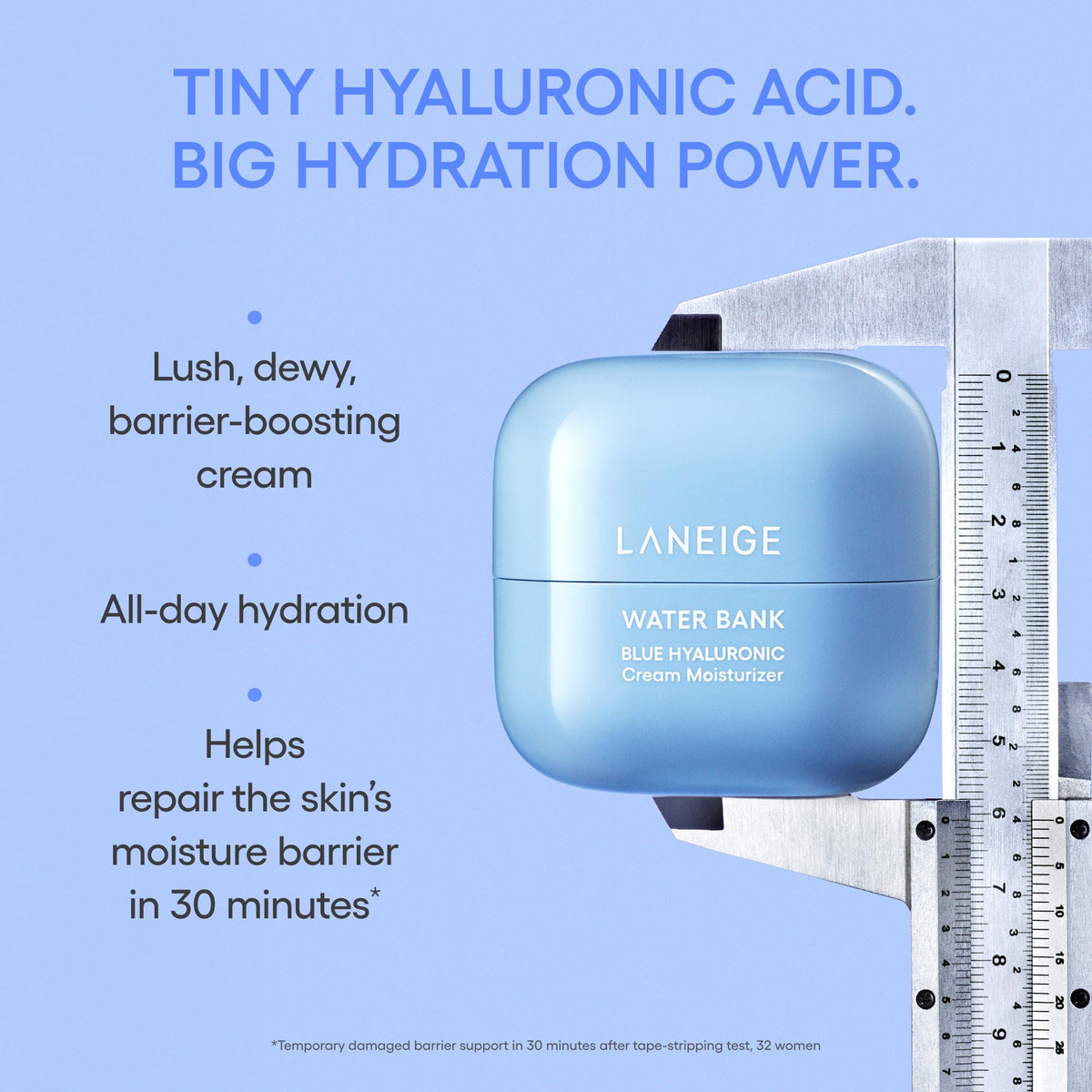 Laneige Water Bank Blue Hyaluronic Cream Moisturizer Refill