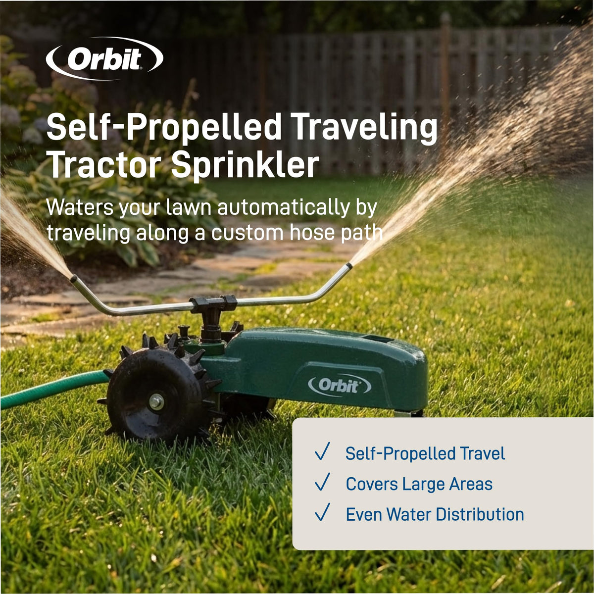 Orbit 58322 Traveling Sprinkler