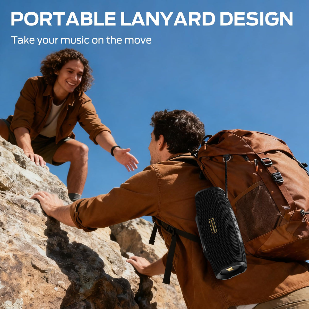 Monster S380 Portable Bluetooth Speaker, 40W, IPX6