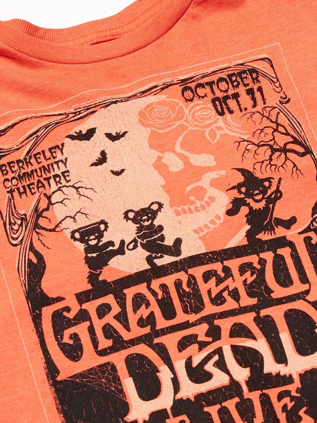 Liquid Blue Unisex Adult Grateful Dead Berkeley Moon Live Halloween Tee T Shirt