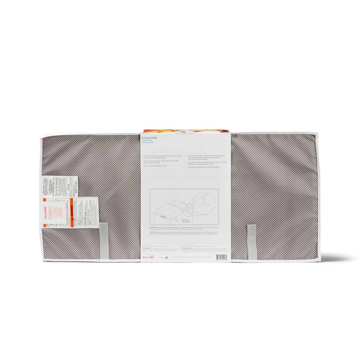 Munchkin Secure Grip Waterproof Diaper Changing Pad, 16" x 31"