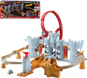 Hot Wheels Mario Kart Bowser's Castle Playset & Kamek