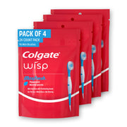 Colgate MaxFresh Wisp Disposable Toothbrushes, Peppermint, 24 Count