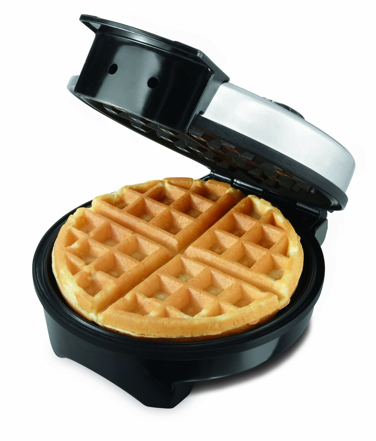 Oster Belgian Waffle Maker, 8 in, Stainless Steel