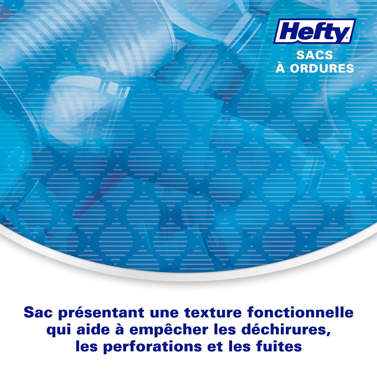 Hefty Ultra Strong Clear Drawstring Garbage Bags, 50 L (100 Count)