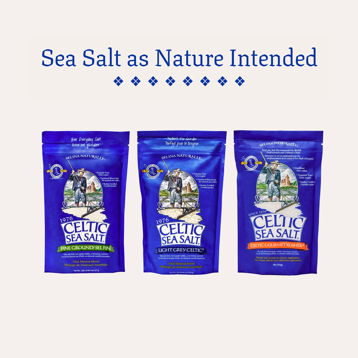 Celtic Sea Salt Fine Ground, 16 oz