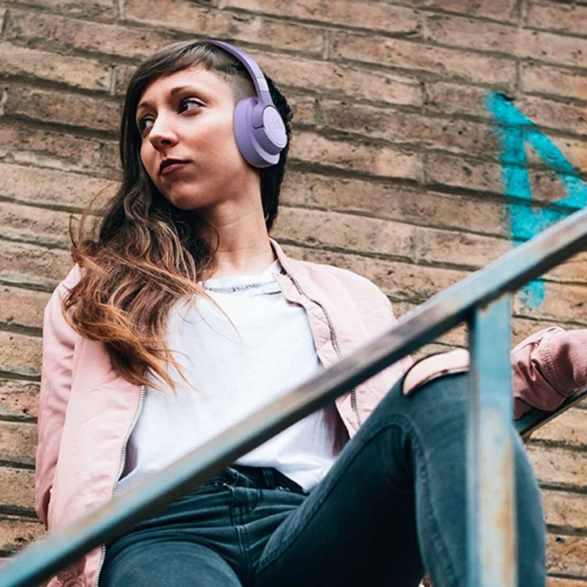 JBL Tune 720BT Wireless Over-Ear Headphones, Lavender