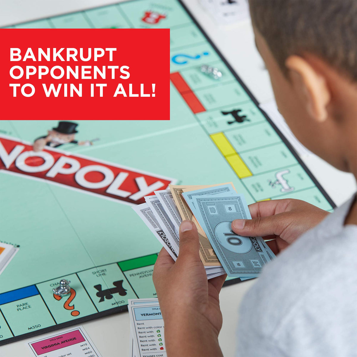 Monopoly Game, Token Vote Edition, 2-6 Players