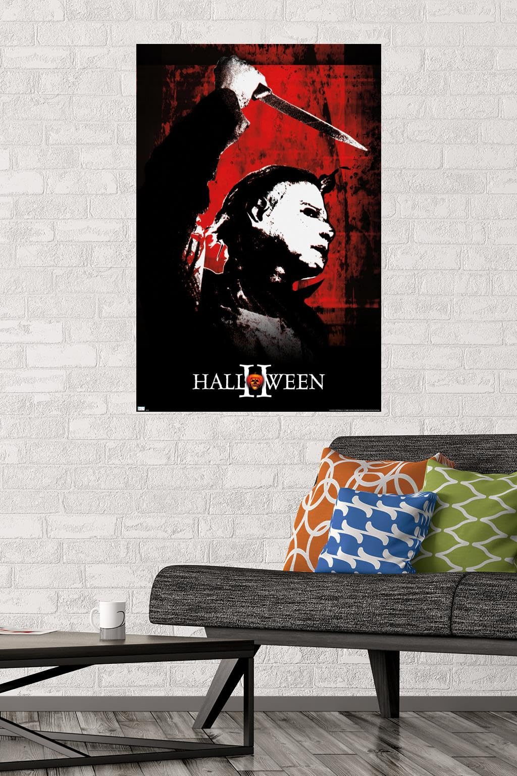 Halloween II Red Wall Poster