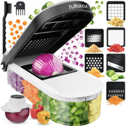 Fullstar Pro Core Vegetable Chopper and Mandoline Slicer, White