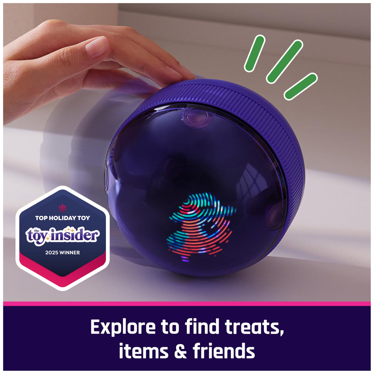 BITZEE Interactive Hamster Ball Digital Pet Toy
