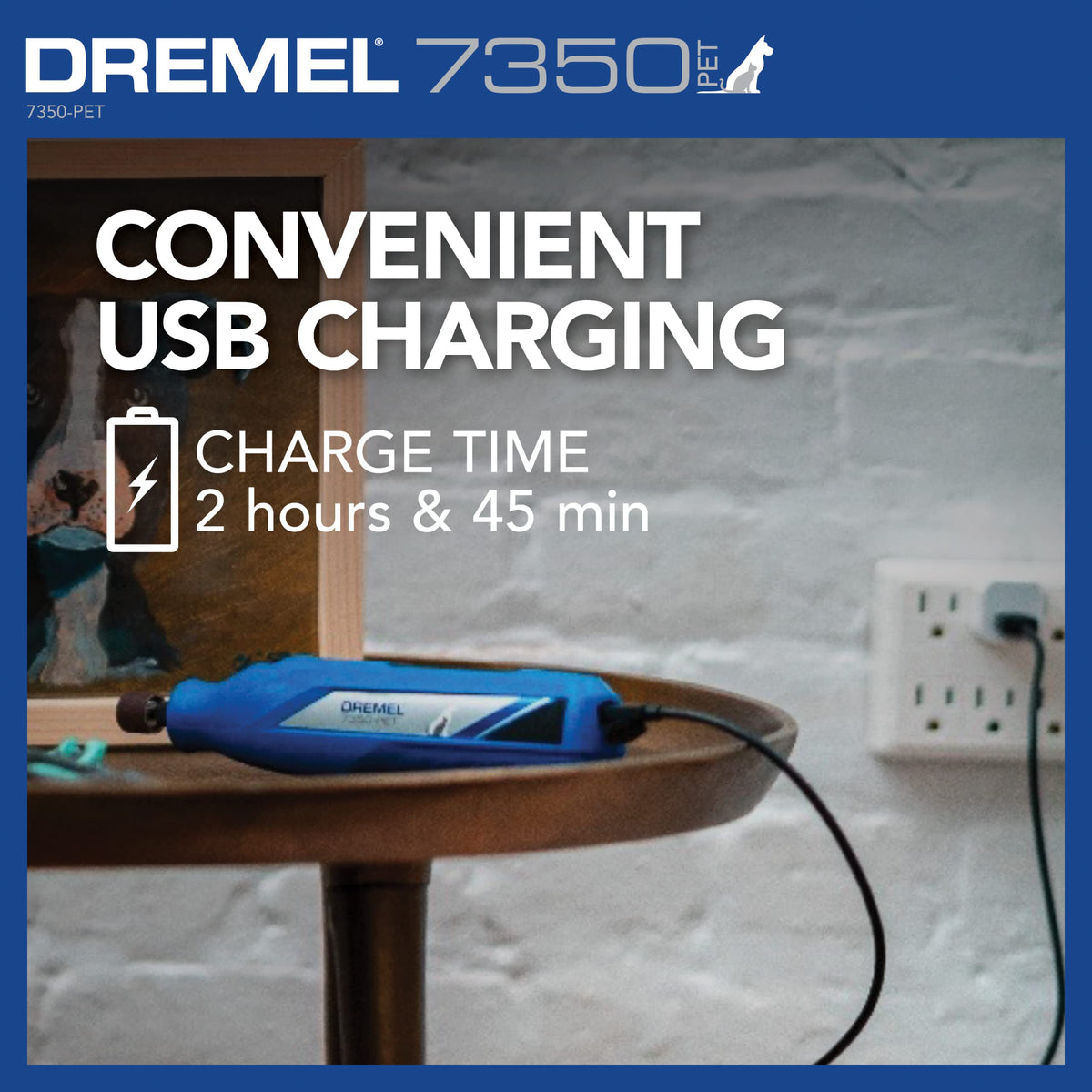 Dremel 7350-PET 4V Pet & Dog Nail Grinder Kit