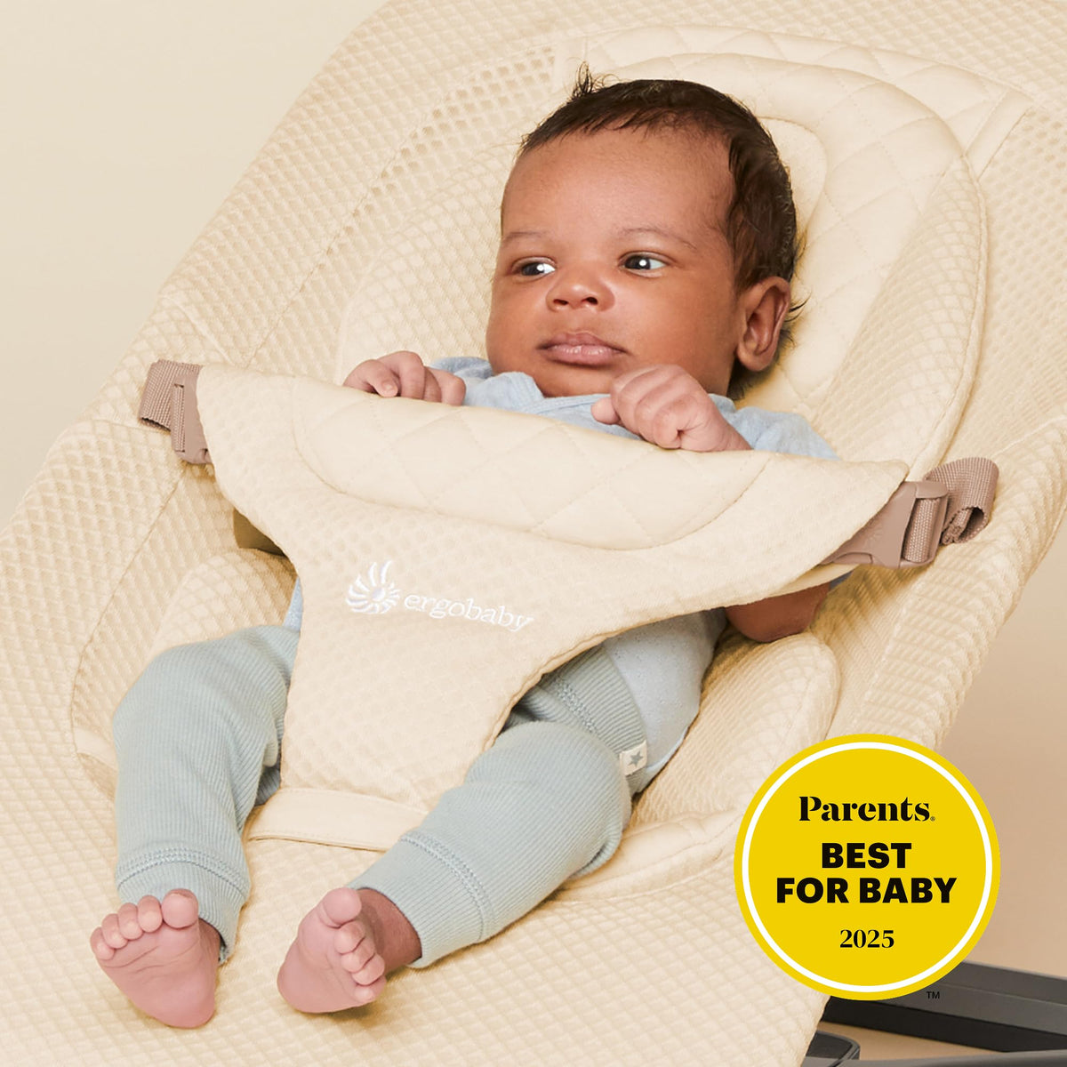 Ergobaby Evolve 3-in-1 Bouncer Seat, 5.5-25 lbs