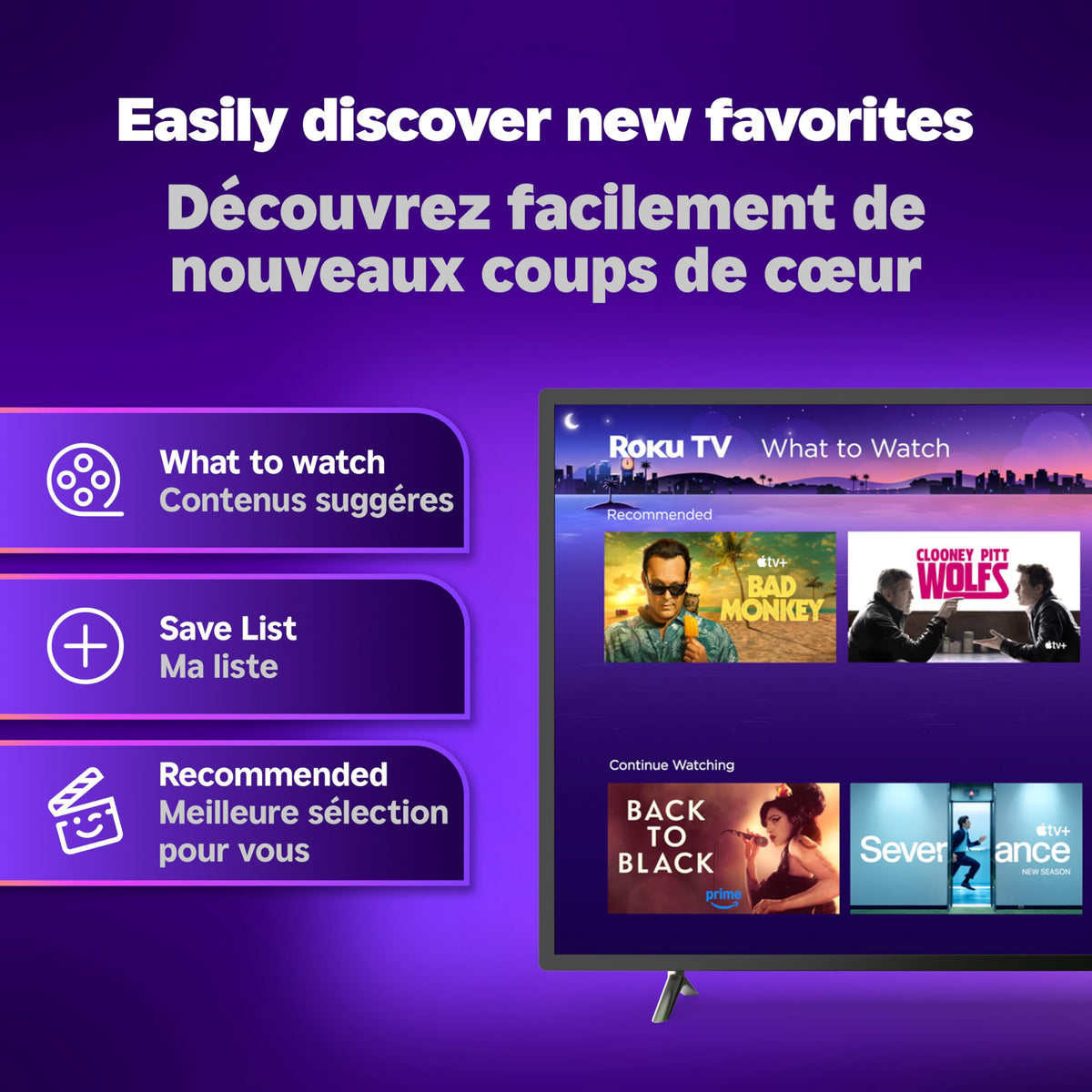 Roku Streaming Stick 2025, HD, with Voice Remote