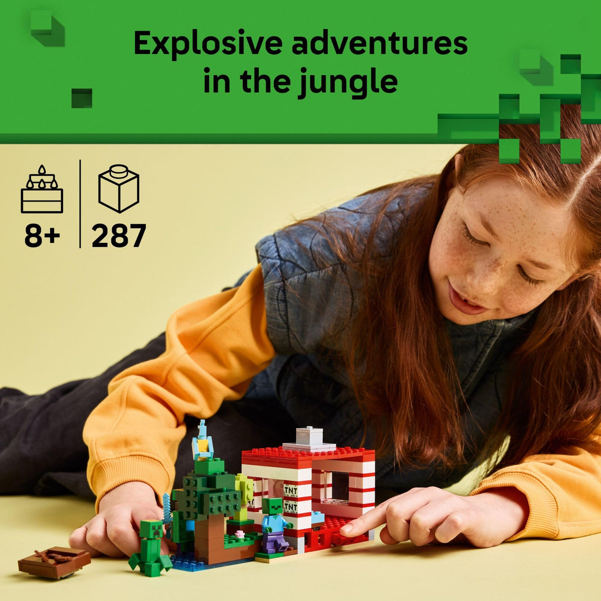 LEGO Minecraft The TNT Jungle House, 21275