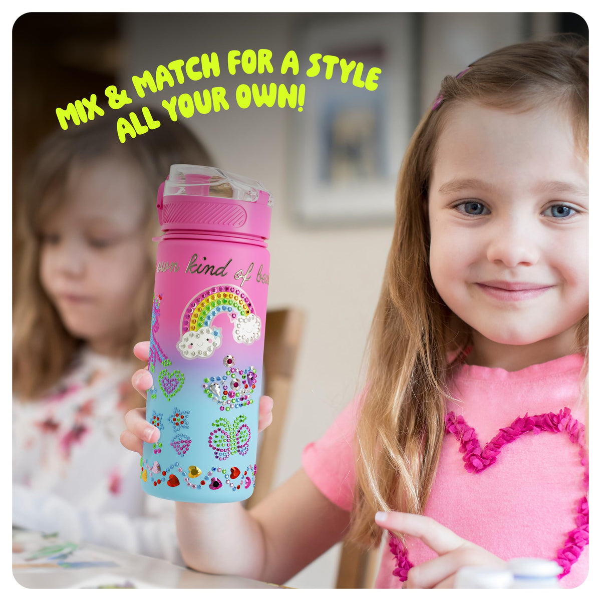Decorate Your Own Glow-in-the-Dark Water Bottle Kit