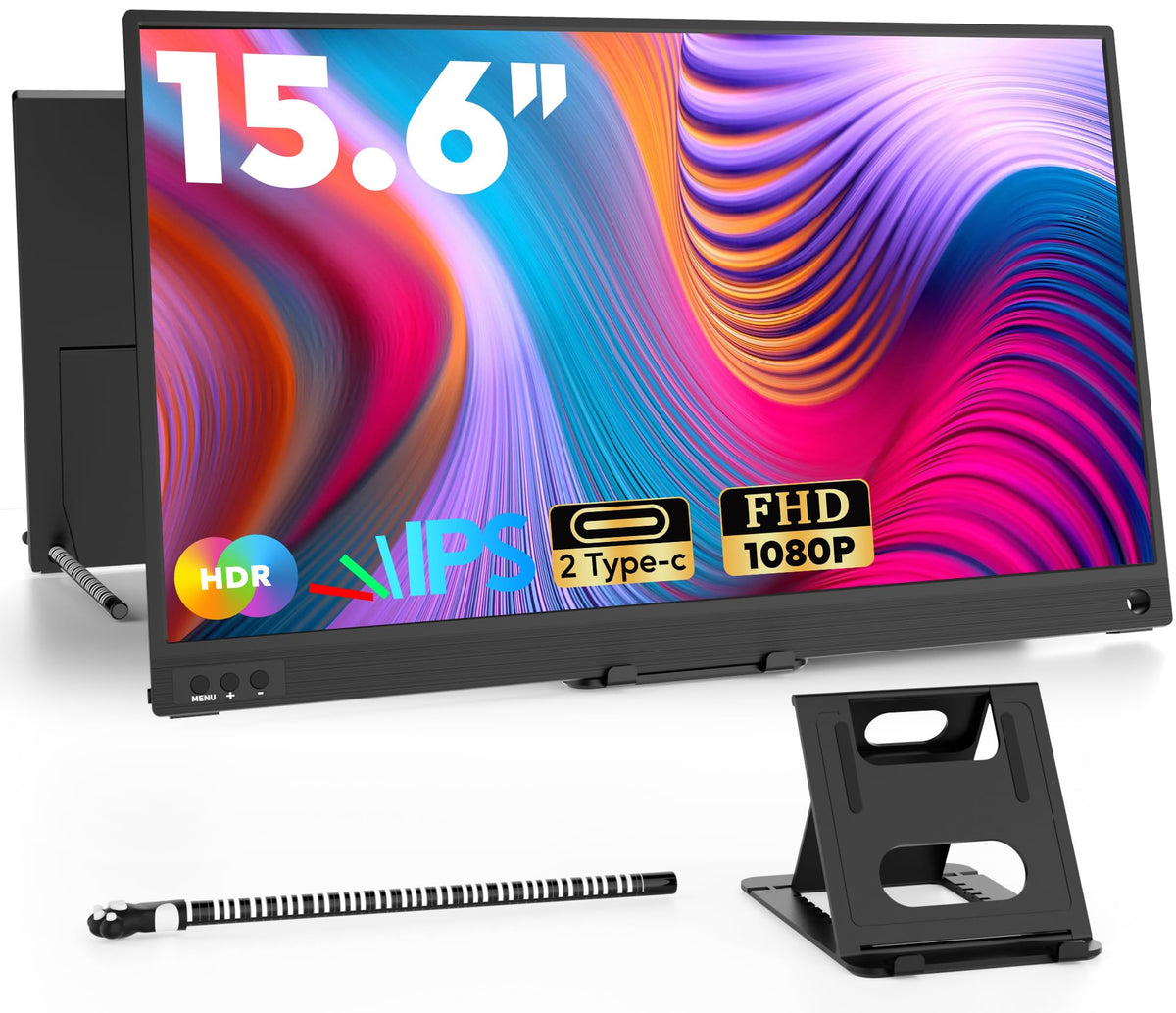 ZSCMALLS 15.6" 1080P Portable Monitor