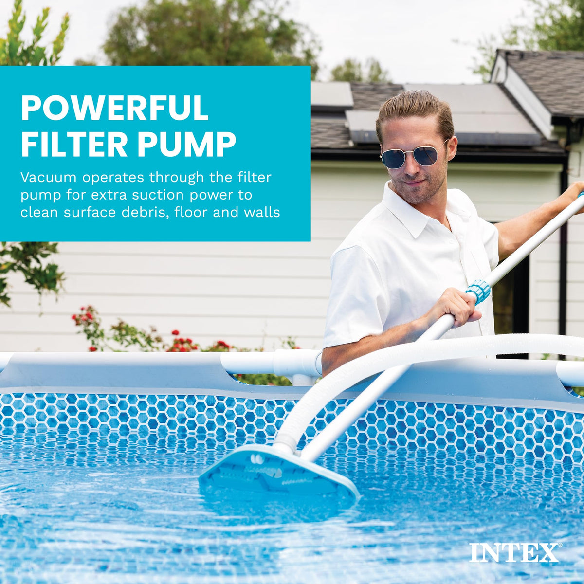 Intex 28003E Deluxe Above Ground Pool Maintenance Kit