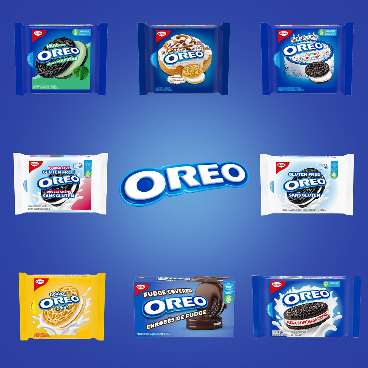 OREO Gluten Free Chocolate Sandwich Cookies, 342 g