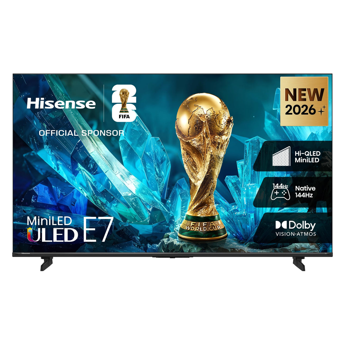 Hisense 55E7SF 55" 4K Smart Mini-LED Fire TV, 2026 Model