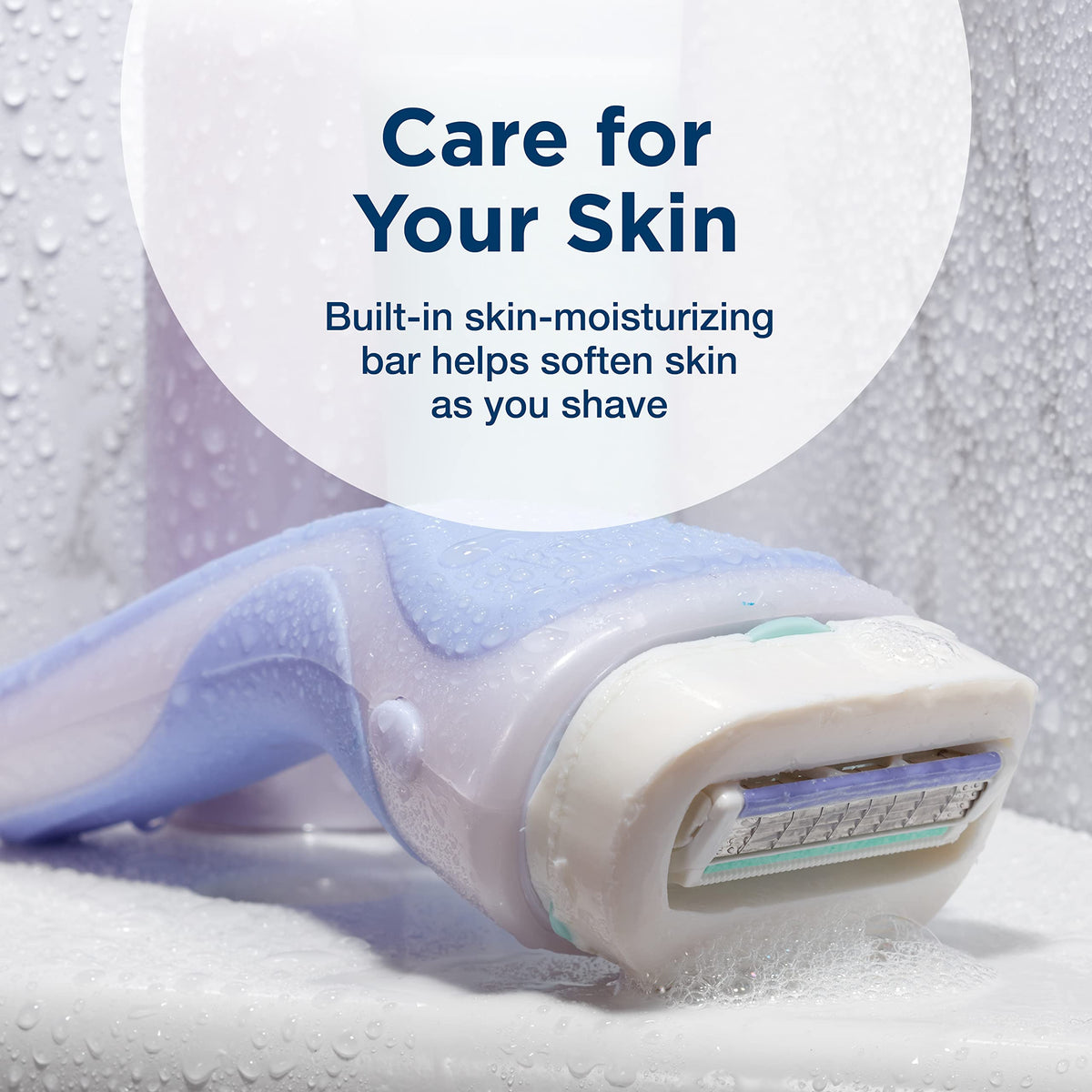 Schick Intuition Pure Nourishment Razor Refills for Women, 8 Count