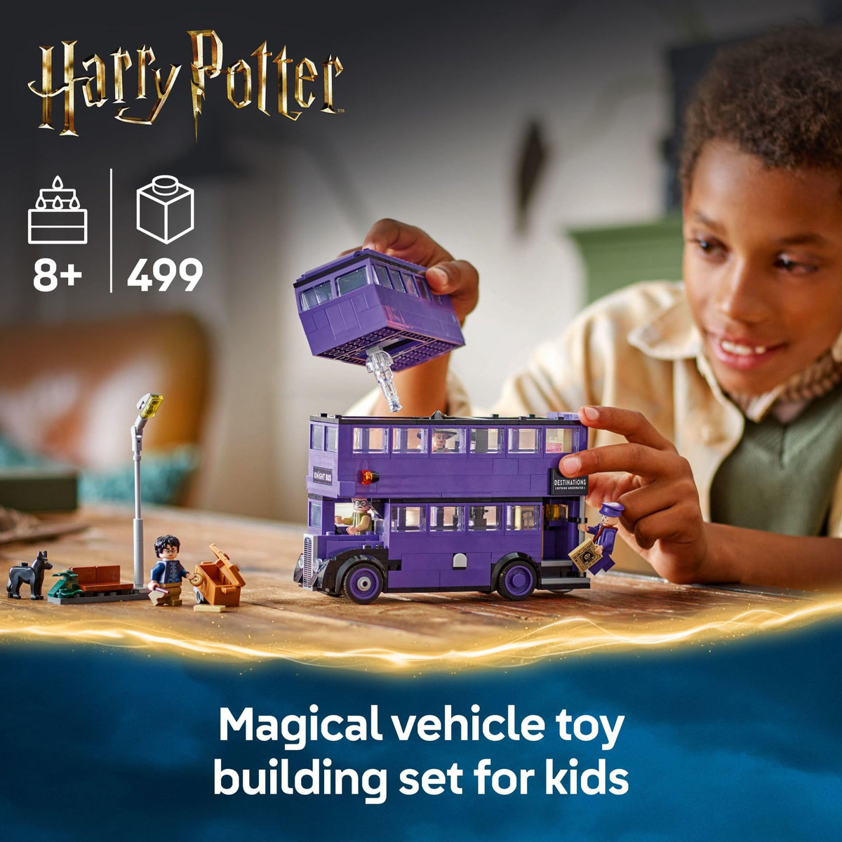 LEGO Harry Potter Knight Bus Adventure Building Set, 76446