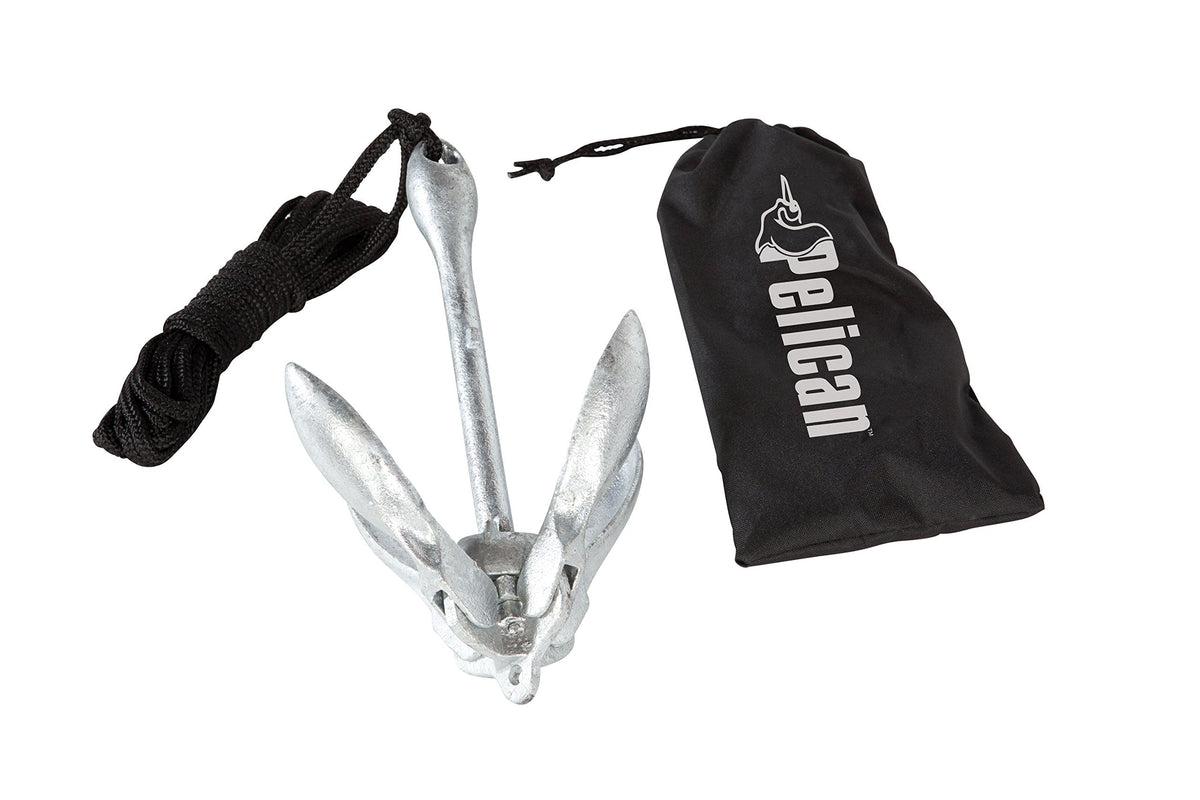 Pelican Compact Anchor Kit for Kayak, Canoe, SUP, 3 lb
