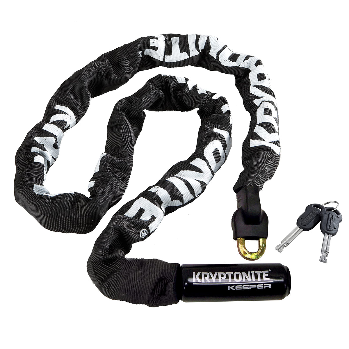 Kryptonite Keeper 712 Integrated Bicycle Chain Lock, 48-Inch (120cm)