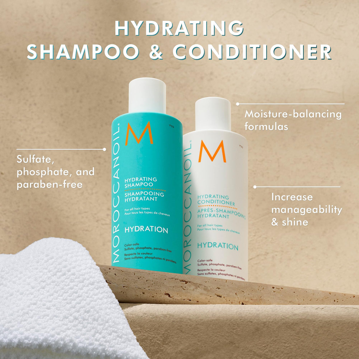 Moroccanoil Hydrating Shampoo, 8.5 fl oz