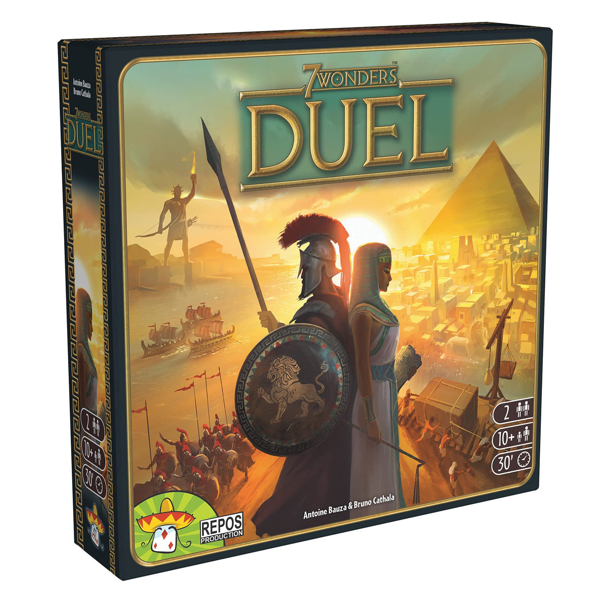 Asmodee 7 Wonders Duel Board Game, English Version