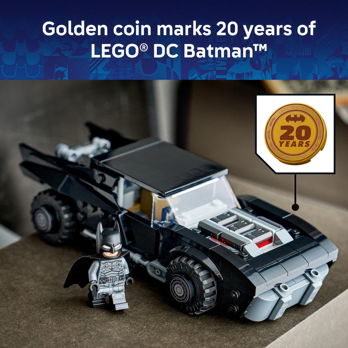 LEGO DC Batman: The Batman Batmobile Building Set (76332)
