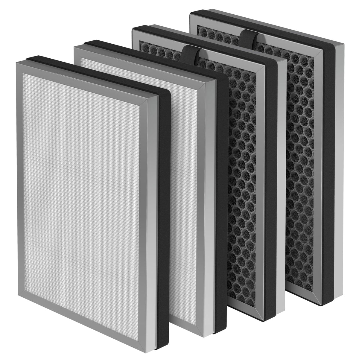 JF260 HEPA Replacement Filter for Jafända JF260 Air Purifier, 4 Pack