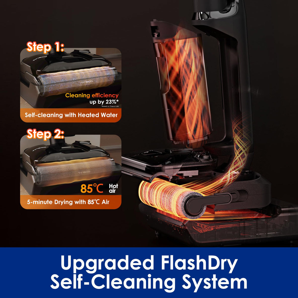 Tineco Floor ONE S7 Stretch Ultra Cordless Wet Dry Vacuum