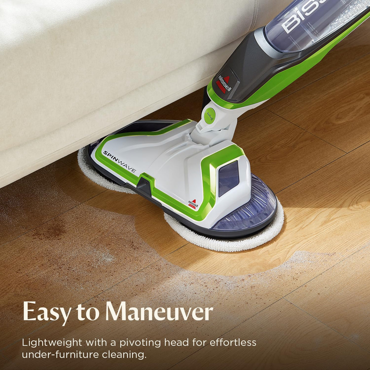 Bissell Spinwave Cord Powered Hard Floor Mop 2039C