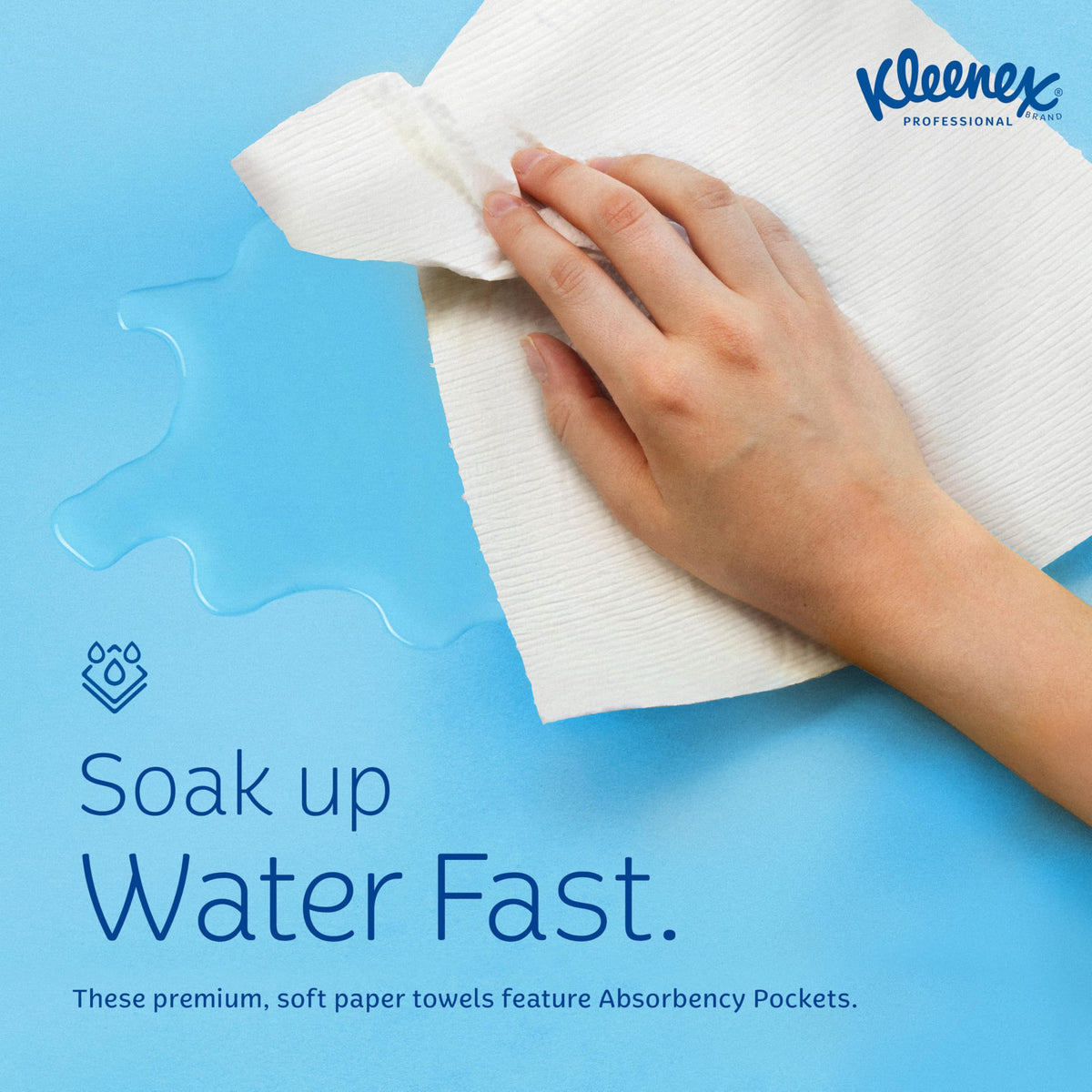 Kleenex Professional Multifold Paper Towels, 8 x 150 Sheets, 02046