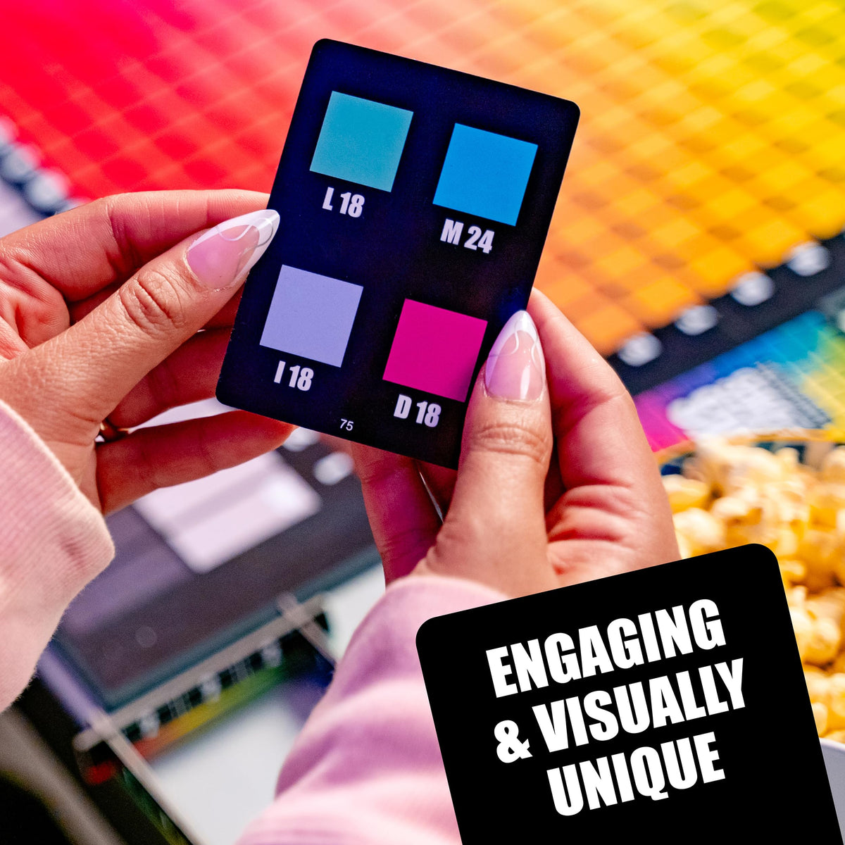 USAOPOLY Hues and Cues Colour Guessing Game