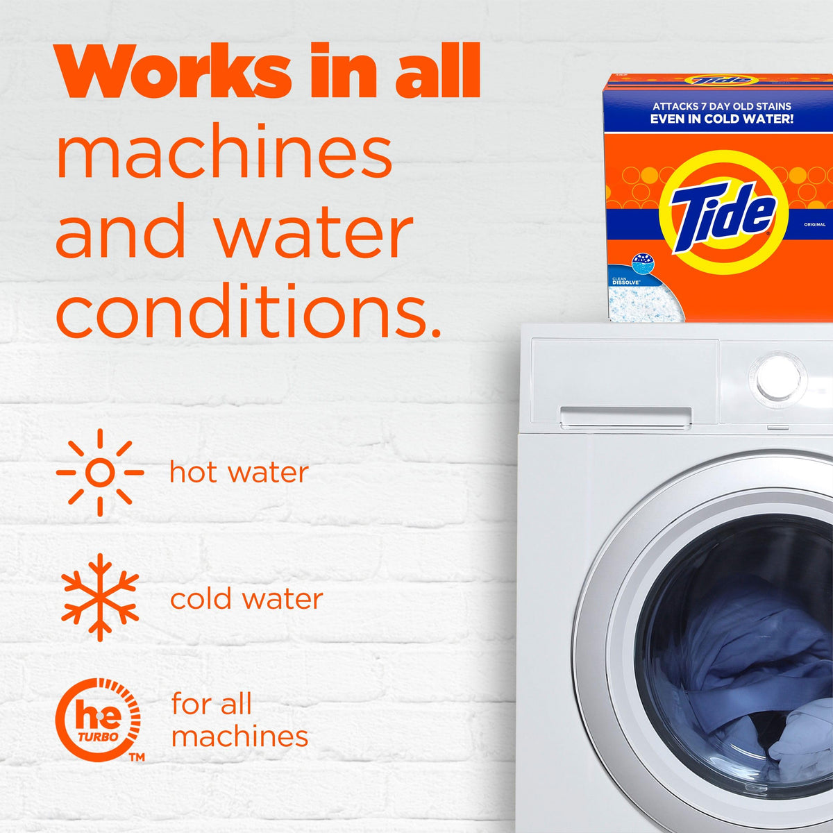 Tide Powder Laundry Detergent, Original Scent, 133 Loads, 4.2 kg