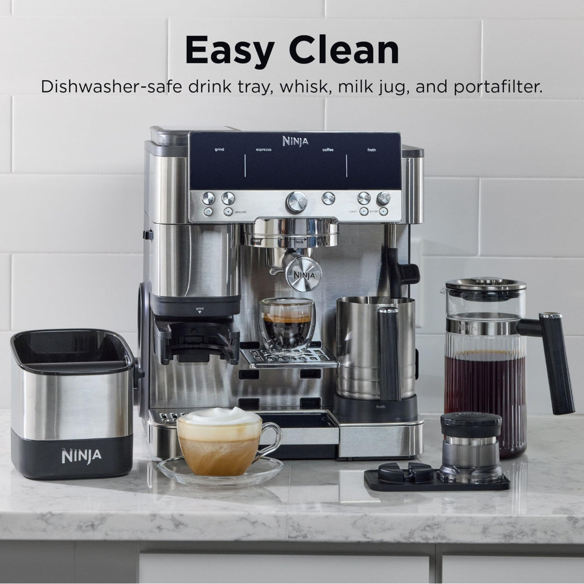 Ninja Luxe Café Premier Series Espresso Machine, ES601C