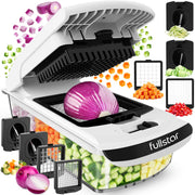 Fullstar Pro Vegetable Chopper & Spiralizer, 4 Blades